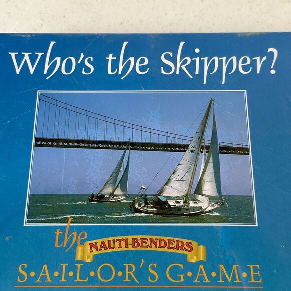 WHO'S THE SKIPPER?  Boaters Game Motor or Sail Fun & Educational  NEW SEALED - Picture 3 of 6